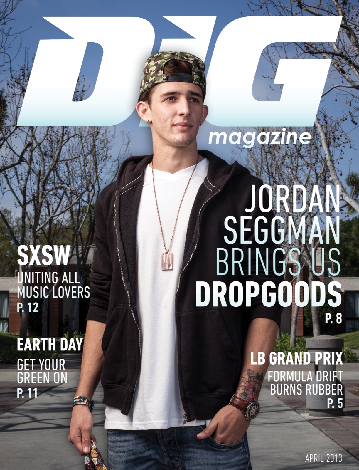 April issue.